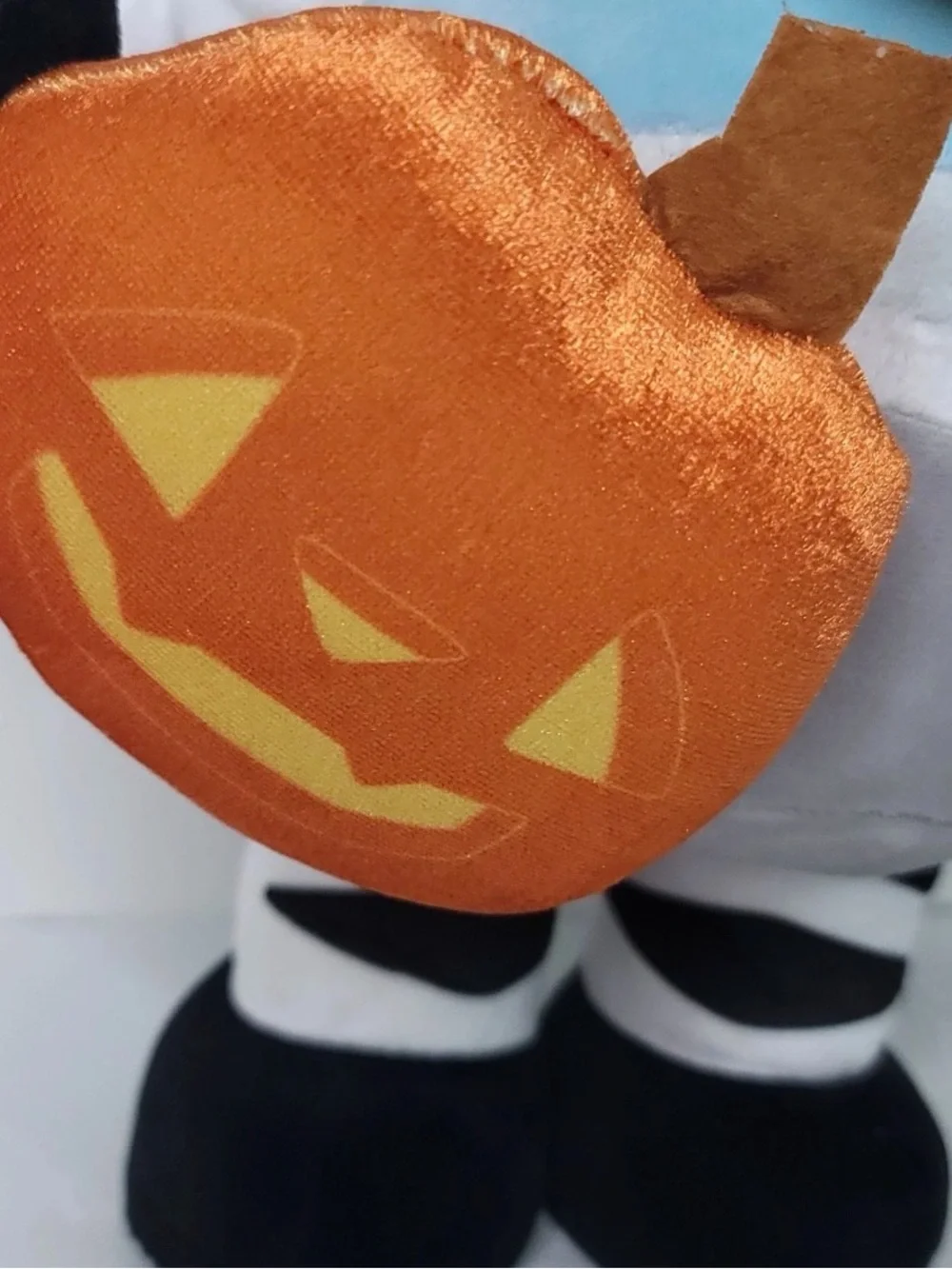 Bluey Zebra Pumpkin Plush Halloween 19” with Orange Pumpkin Accessory